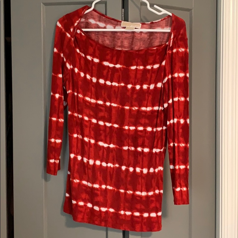Michael Kors Red Long-sleeve Size Medium